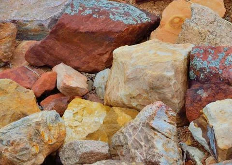 Mountain rocks Stock Photos