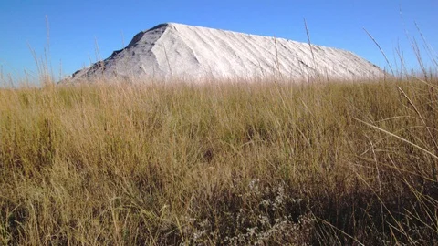 Mountain of salt Video stock 94848245