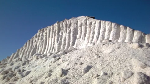 Mountain of salt Video stock 94848718