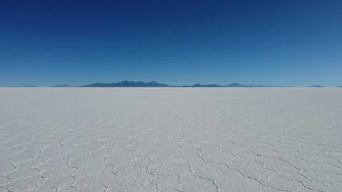 Mountain salted lake Stock Footage 273210673