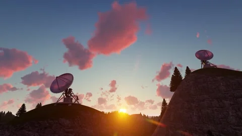 Mountain satellite radar detection video Stock-Footage 288271157