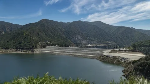 Mountain Scape Time Lapse 1 Stock Footage 107434380