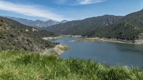 Mountain Scape Time Lapse 2 Stock Footage 107434381