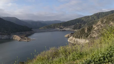 Mountain Scape Time Lapse 3 Stock Footage 107434383