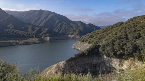 Mountain Scape Time Lapse 4 Stock Footage 107434389