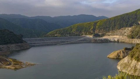 Mountain Scape Time Lapse 6 Stock Footage 107434398