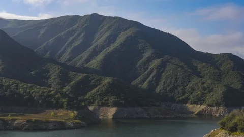 Mountain Scape Time Lapse 7 Stock Footage 107434404