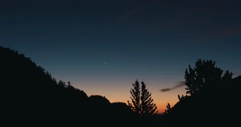 Mountain Scene At Dawn 스톡 동영상 105877810