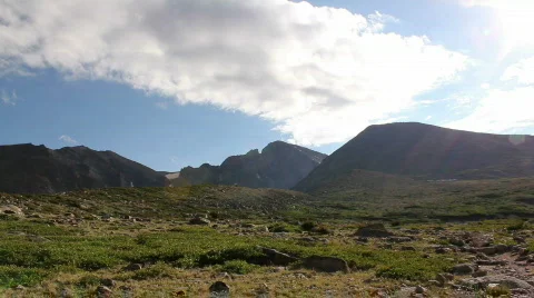 Mountain Scene Stock Footage 810318