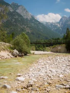 Mountain scene Stock Photos