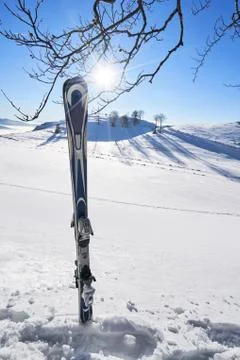 Mountain scene Stock Photos