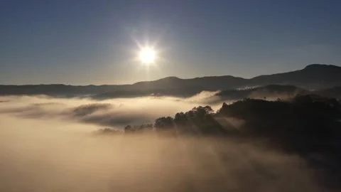 Mountain scenery Video stock 215292327