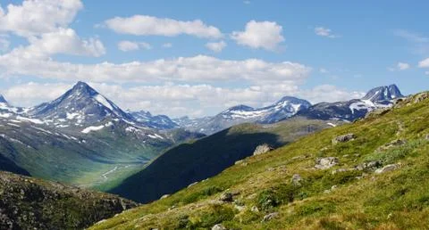 Mountain scenery Stock Photos