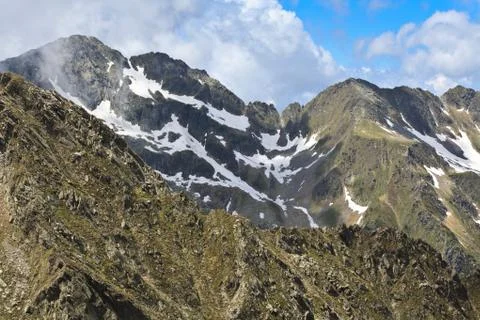 Mountain scenery Stock Photos