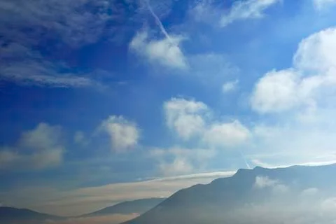 Mountain scenery Stock Photos