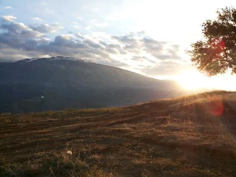 Mountain scenery Stock Photos