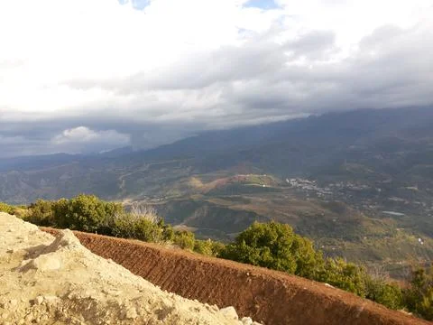 Mountain scenery Stock Photos