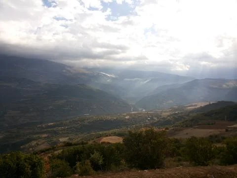 Mountain scenery Stock Photos