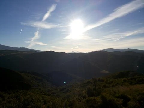 Mountain scenery Stock Photos