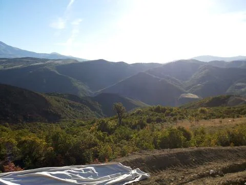 Mountain scenery Stock Photos