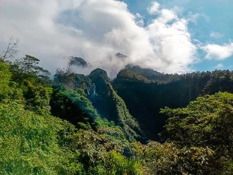 Mountain scenery Foto stock