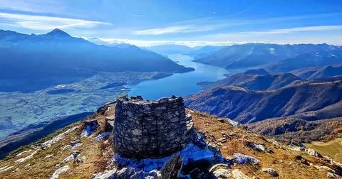 Mountain scenery Stock Photos