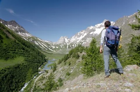Mountain scenic Stock Photos