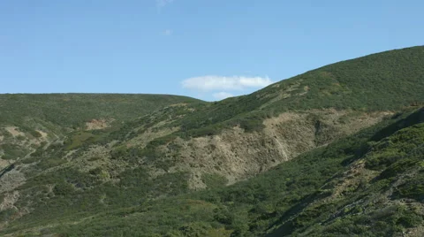 Mountain on the sea coast Video stock 46977928