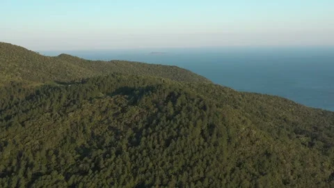 Mountain by the sea Stock Footage 250884359