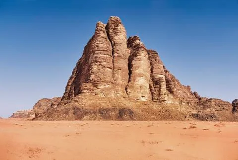 Mountain Of The Seven Pillars Stock Photos