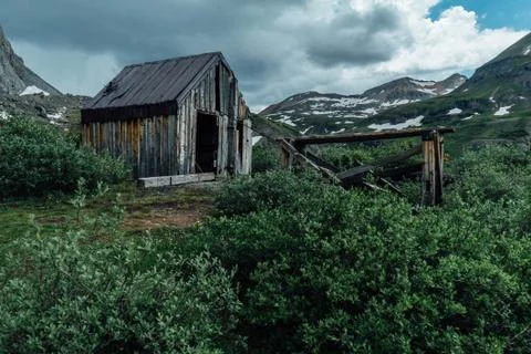 Mountain Shack 2 Stock Photos