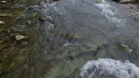 Mountain  Shallow River Video stock 74794753