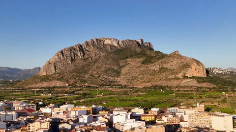 Mountain in Shape of Indian Face Stock-Footage 241428660