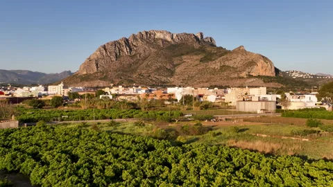 Mountain in Shape of Indian Face Stock-Footage 241429856