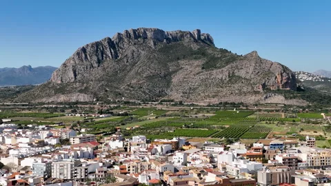 Mountain in Shape of Indian Face Stock-Footage 241904830