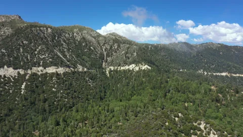 Mountain side road Stock Footage 132921555