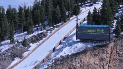 Mountain Side Sign. Stock Footage 22294143