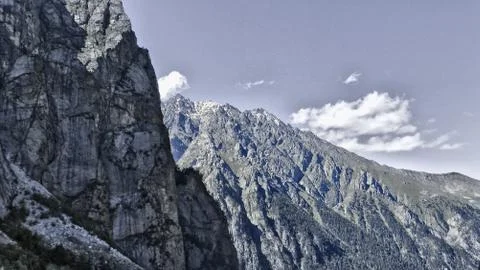 Mountain silence Stock Photos