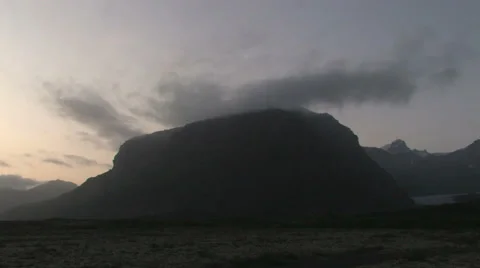 Mountain in Skaftafell Iceland Stock Footage 35935339