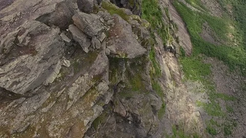 Mountain Skeggedal. Norway. Stock Footage 69784841