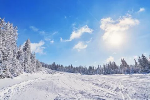 Mountain ski Stock Photos