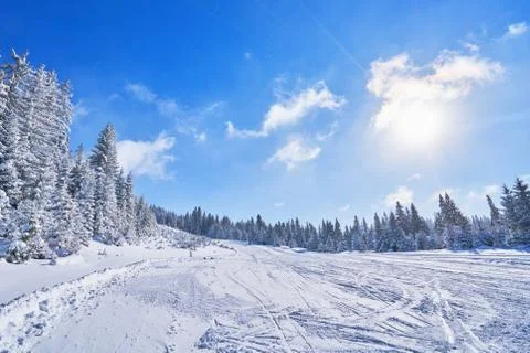 Mountain ski Stock Photos