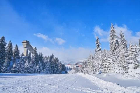 Mountain ski Stock Photos