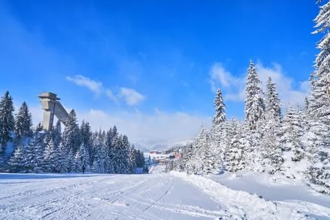 Mountain ski Stock Photos