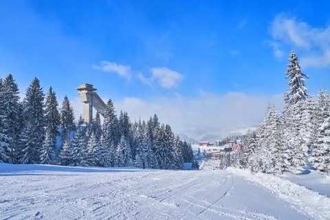 Mountain ski Stock Photos
