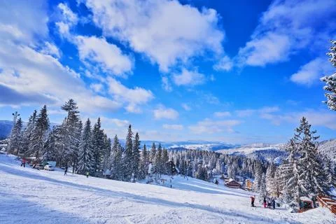 Mountain ski Stock Photos