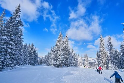Mountain ski Stock Photos