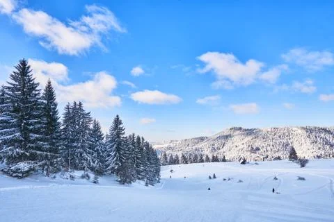 Mountain ski Stock Photos