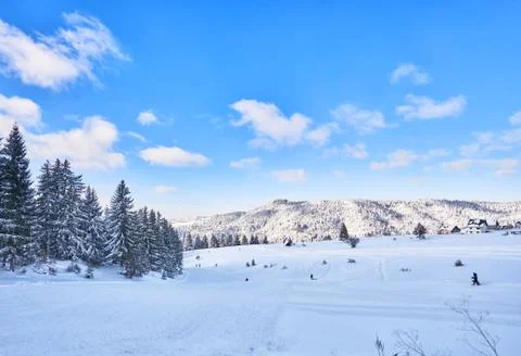 Mountain ski Stock Photos