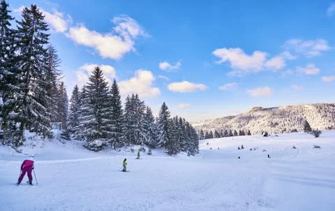 Mountain ski Stock Photos